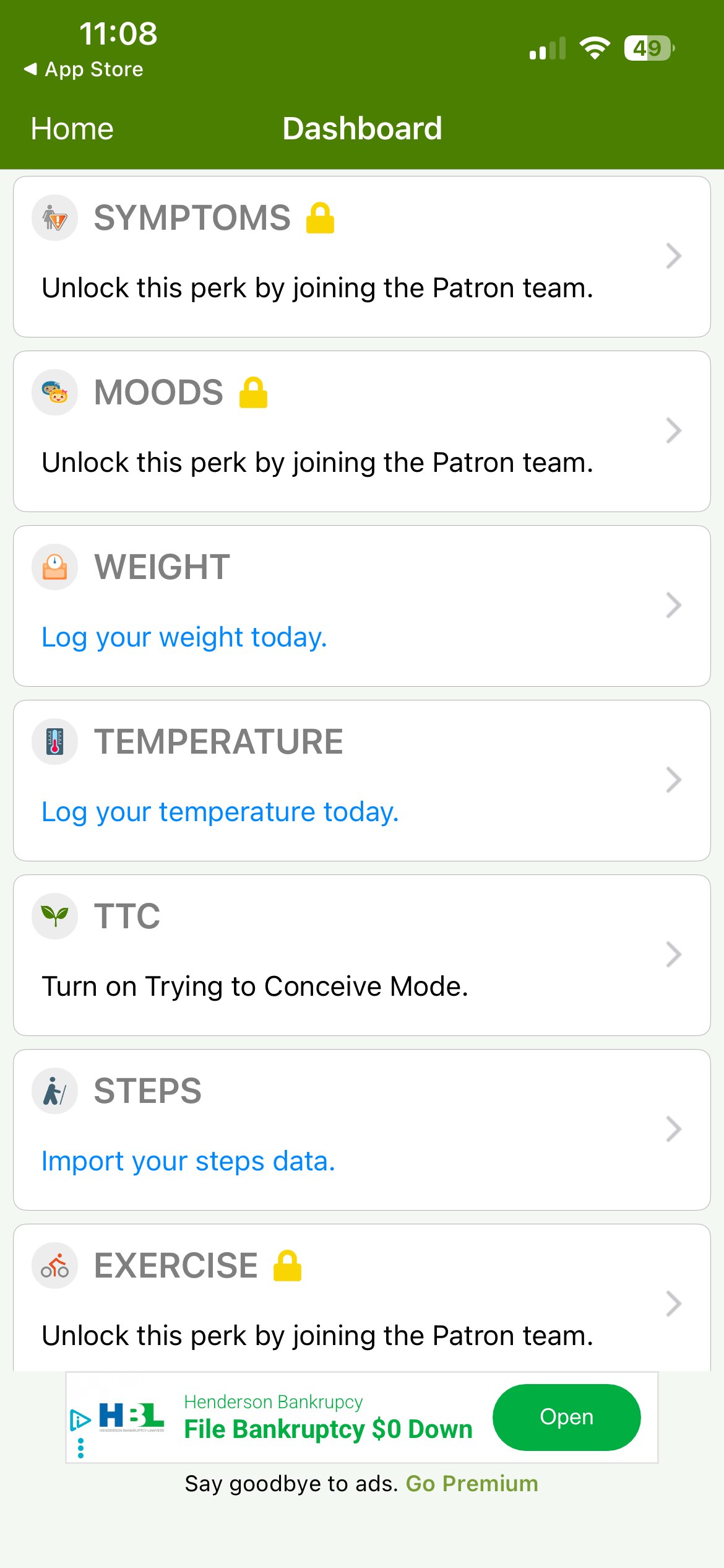 Ads, upsells, and features I literally never use